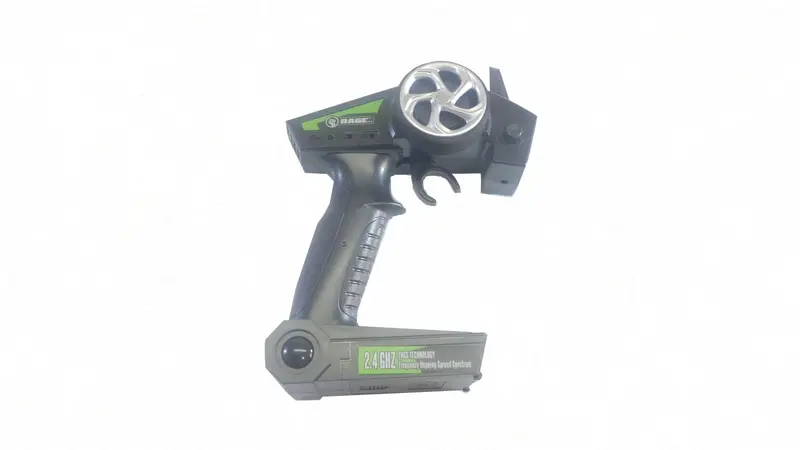 Rage R/C - 2.4Ghz 2-Channel Auto-Bind Transmitter: Black Marlin Bl, Supercat 700Bl 1