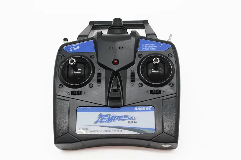 Rage R/C - 2.4Ghz 4-Ch Transmitter; Tempest 600 X4 1