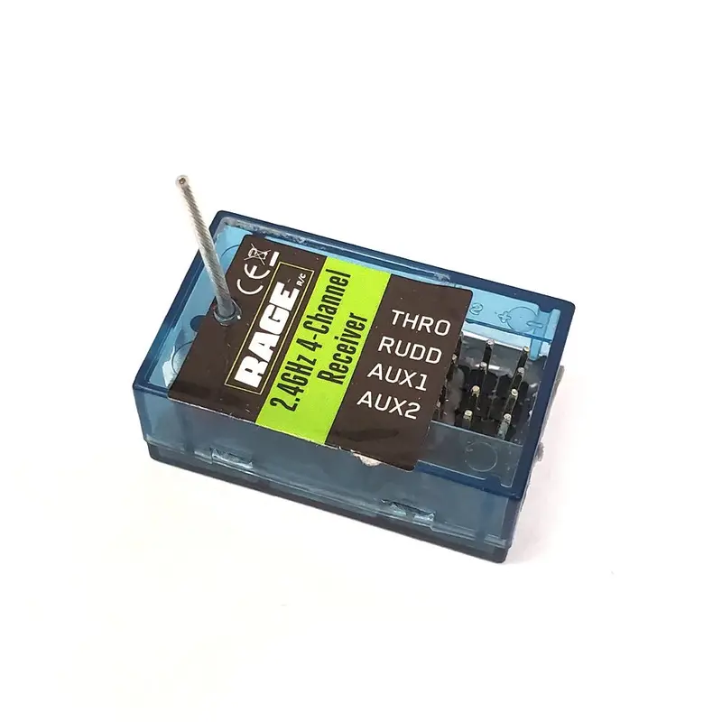 Rage R/C - 2.4Ghz 4-Channel Auto-Bind Receiver; Eclipse 1
