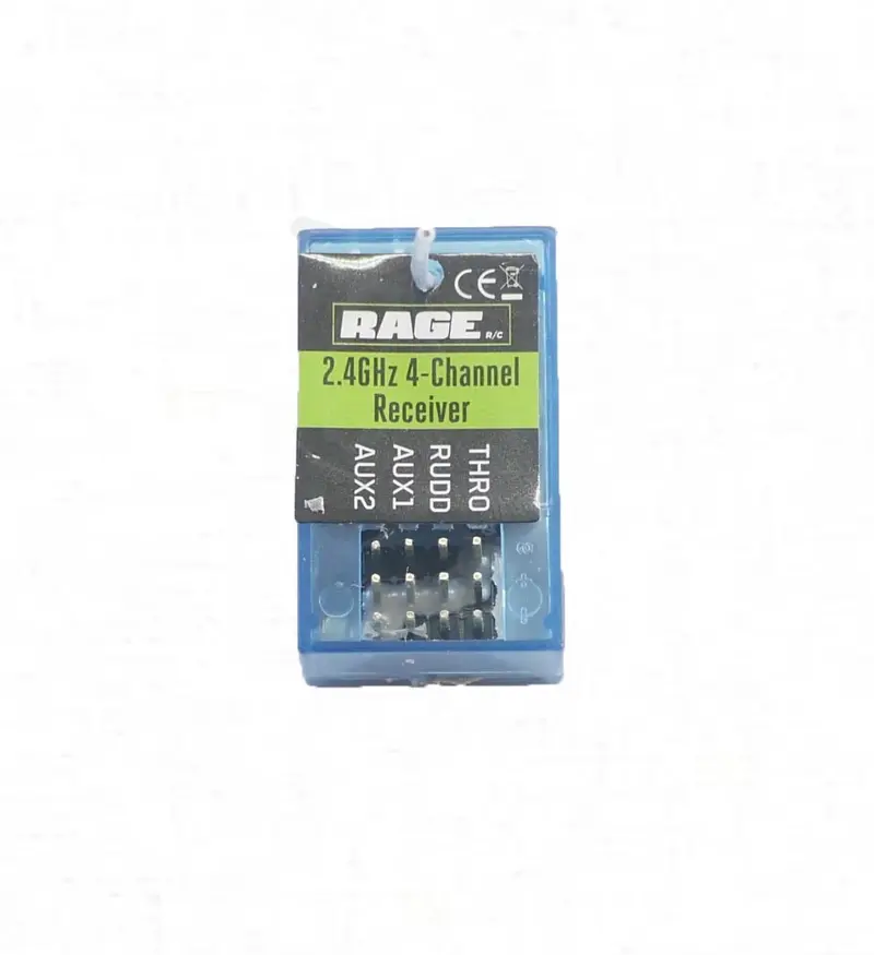 Rage R/C - 2.4Ghz Auto-Bind Receiver; Black Marlin Bl, Supercat 700Bl 1