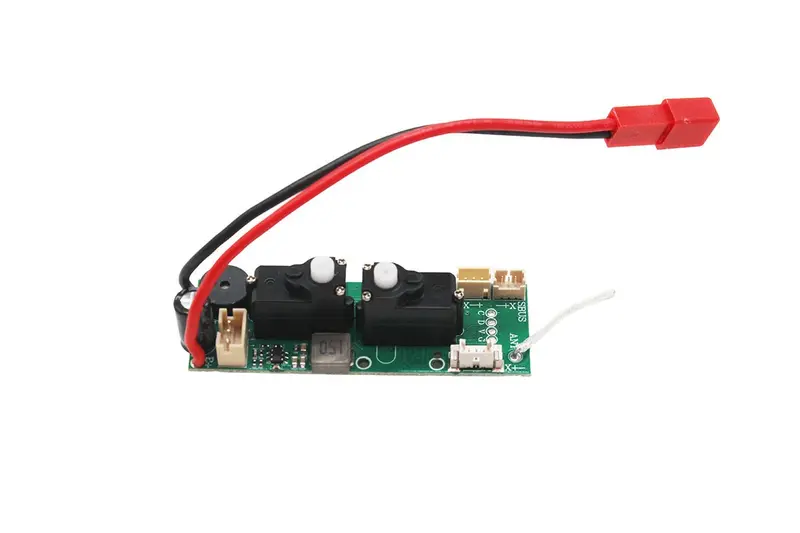 Rage R/C - 2.4Ghz Receiver With Gyro & 2G Servos; Scout 1