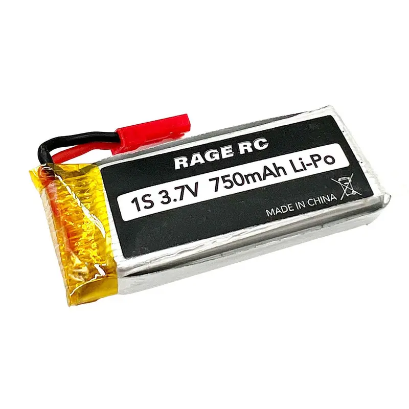 Rage R/C - 3.7V 750Mah 35C Lipo Battery W/Jst; Electra 1