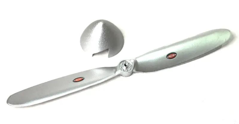 Rage R/C - 4.7" X 2.75" (120Mm X 70Mm) Micro Scale Propeller And Spinner: Spirit Of St. Louis 1