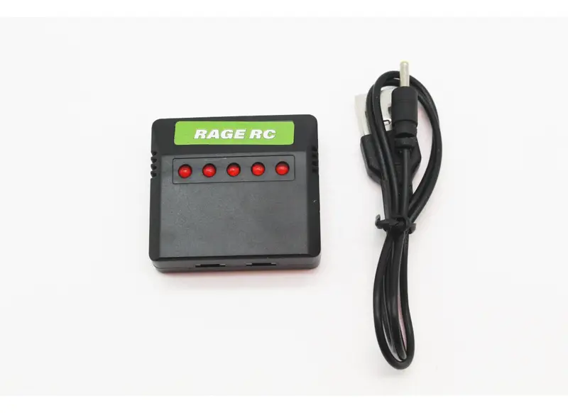 Rage R/C - 5-Port 1S Usb Micro Charger; Micro Warbirds, Super Cub Mx4, Sport Cub 1