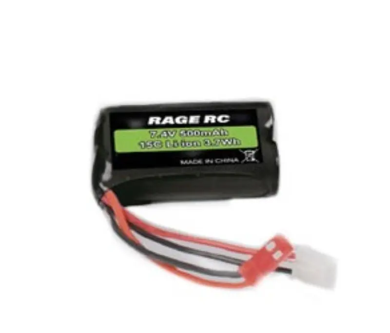Rage R/C - 7.4V, 500Mah Li-Ion Battery; Lightwave 1