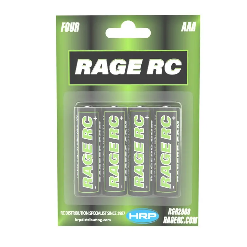Rage R/C - Aaa Alkaline Batteries (4 Pack) 1