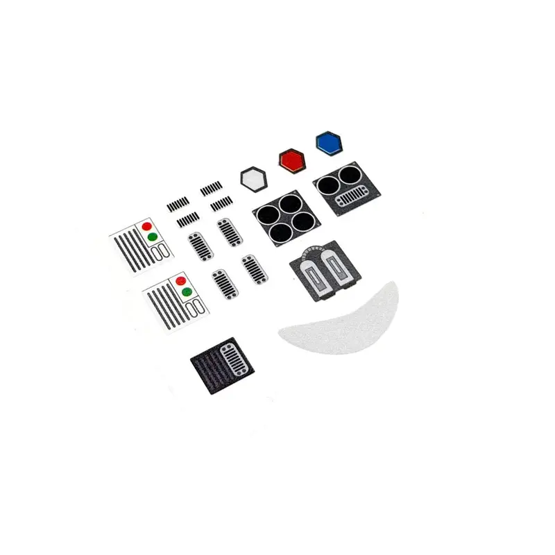 Rage R/C - Aeroboard Decal Sheet; Robot 1
