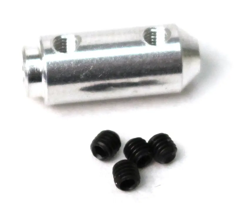 Rage R/C - Brushless Motor Coupler: Black Marlin Brushless 1