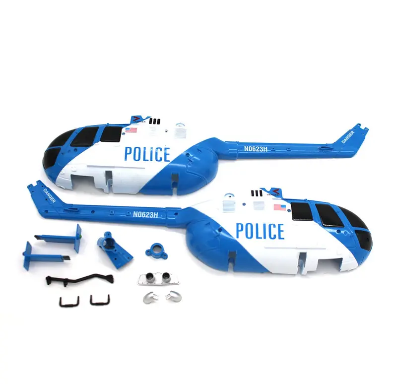 Rage R/C - Canopy Set; Police 1