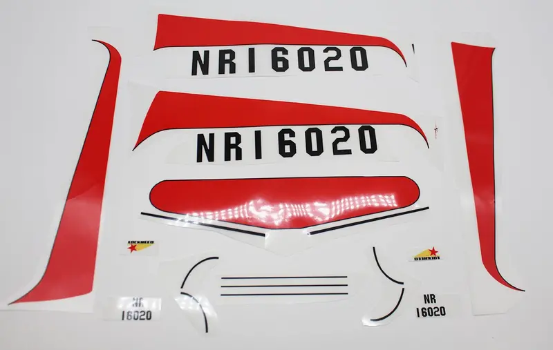 Rage R/C - Decal Set; Electra 1
