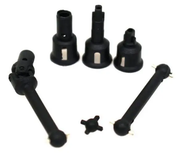 Rage R/C - Drive Shafts & Diff; Mini Trek 1