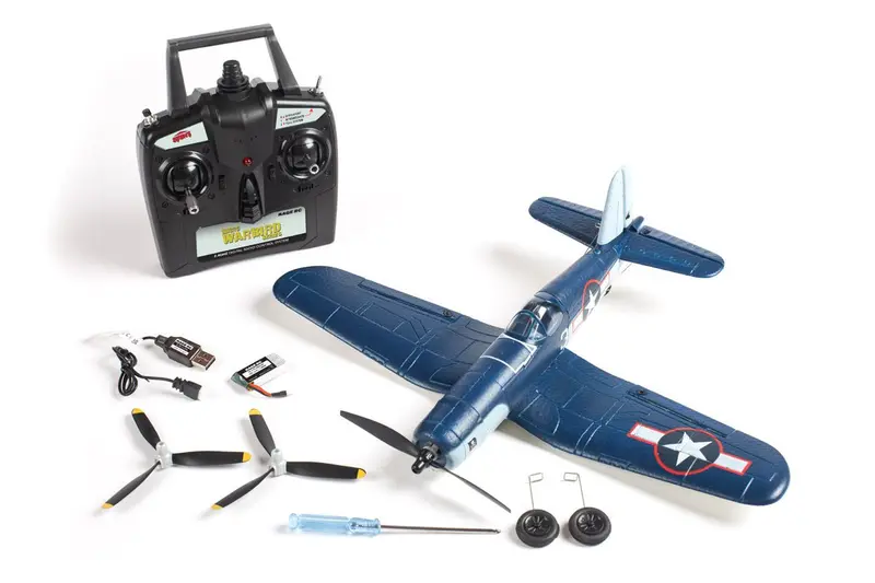 Rage R/C - F4u Corsair Jolly Rogers Micro Rtf Airplane With Pass (Pilot Assist Stability Software) System 1