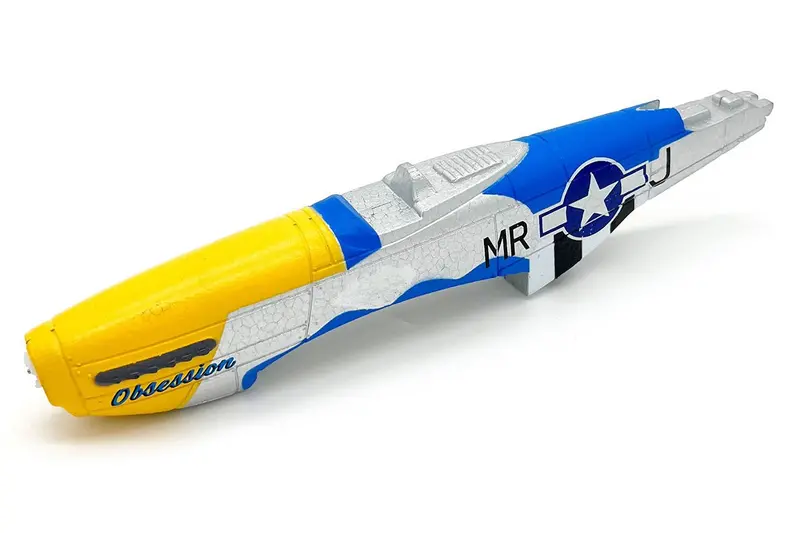 Rage R/C - Fuselage With Motor And Gearbox; P-51 Obsession 1
