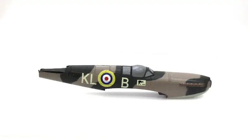 Rage R/C - Fuselage With Motor & Gearbox; Spitfire 1