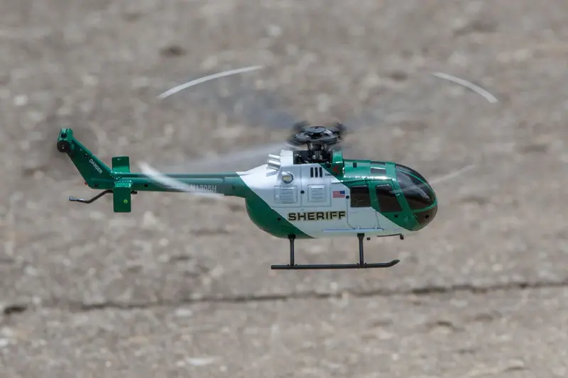Rage R/C - Hero-Copter, 4-Blade Rtf Helicopter; Sheriff 1