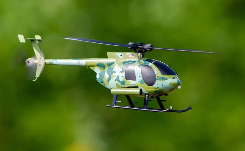 Rage R/C - Hero-Copter Military, 4-Blade Rtf Heli; Marines 1
