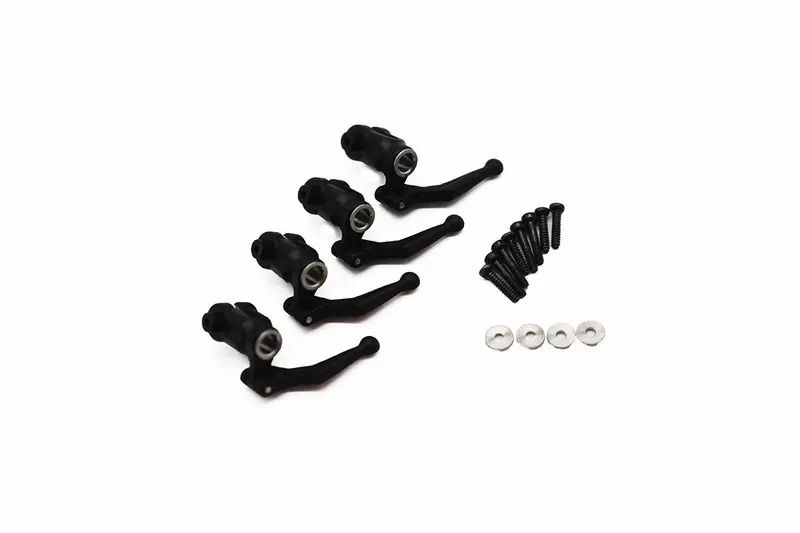 Rage R/C - Main Blade Grip Set With Bearings & Dampners (4); Hero-Copter Military 1