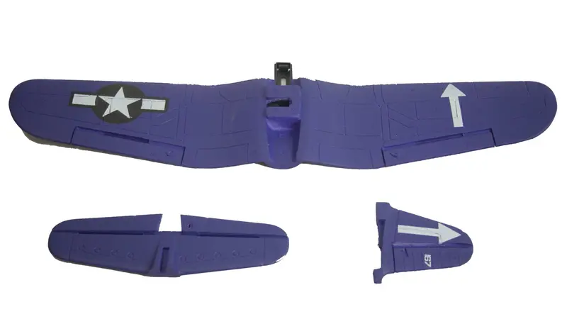 Rage R/C - Main Wing And Tail; F4u Micro 1
