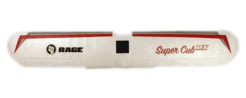 Rage R/C - Main Wing And Tail Set; Super Cub Mx 1