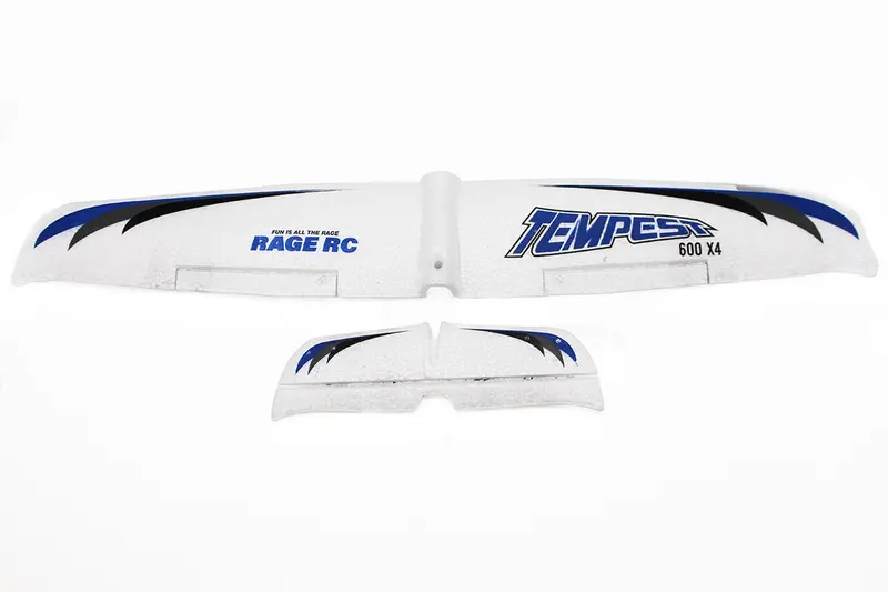 Rage R/C - Main Wing And Tail Set; Tempest 600 X4 1