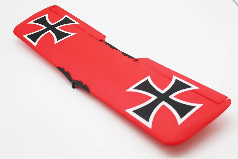 Rage R/C - Main Wing With Support; Vintage Stick X4 1