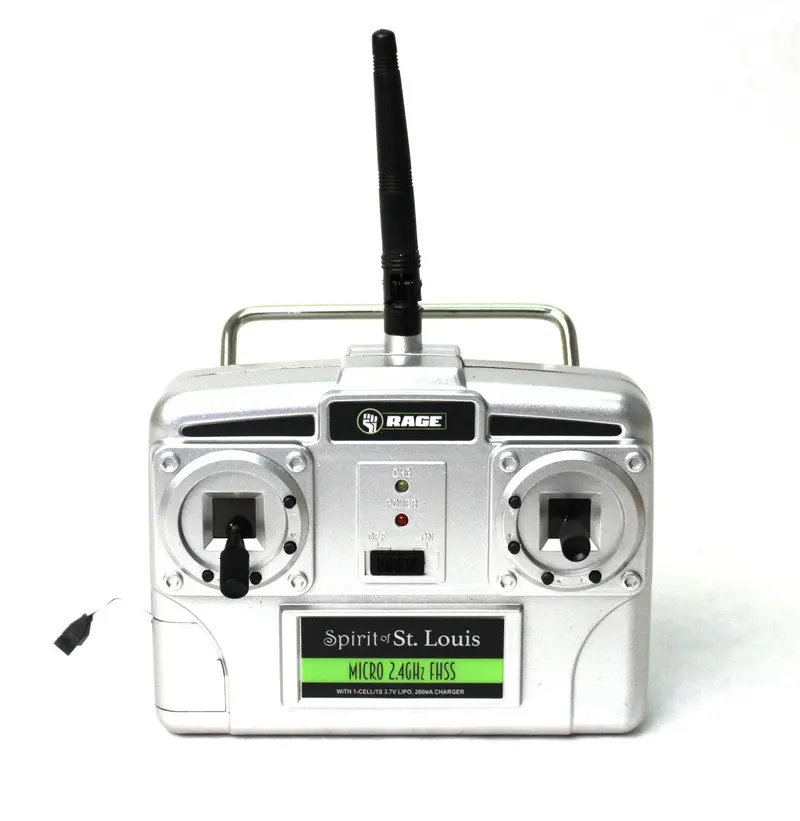 Rage R/C - Micro 4-Channel Airplane Tx W/ 200Ma Charger, Mode 2: Spirit Of St. Louis 1