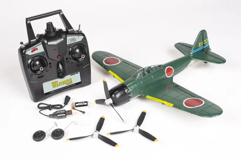 Rage R/C - Mitsubishi A6m Zero Micro Rtf Airplane W/Pass System 1