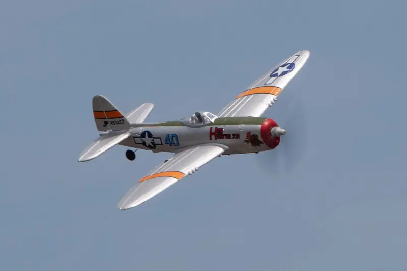 Rage R/C - P-47 Thunderbolt Micro Rtf Airplane With Pass (Pilot Assist Stability Software) System 2