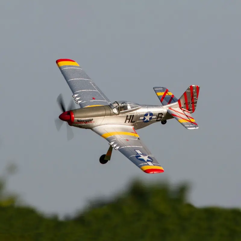 Rage R/C - P-51D Mustang 500Mm Brushless Rtf Warbird With Pass (Pilot Assist Stability Software) System 1