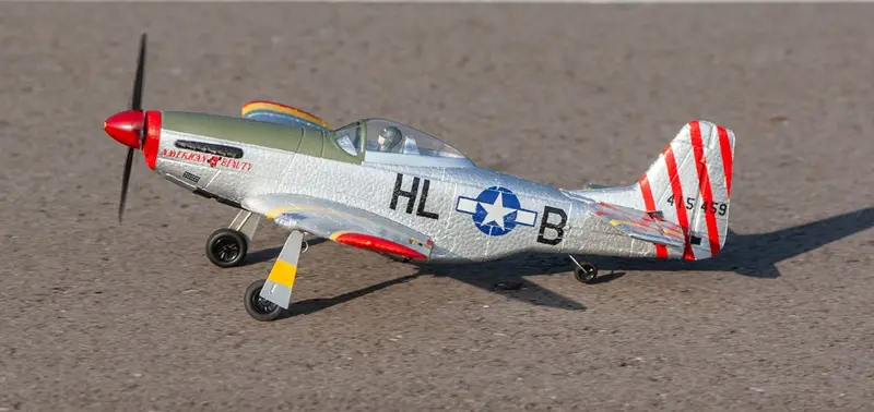 Rage R/C - P-51D Mustang 500Mm Brushless Rtf Warbird With Pass (Pilot Assist Stability Software) System 2