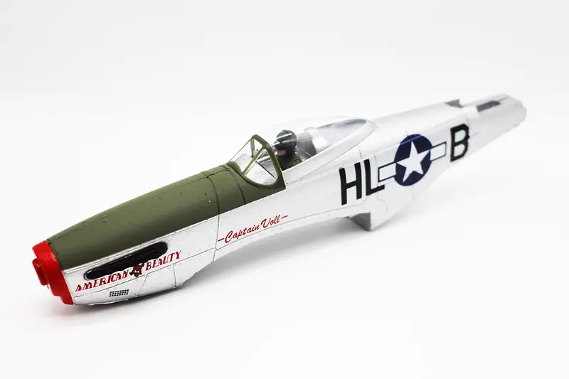 Rage R/C - Painted And Printed Fuselage; P-51D Bl 1