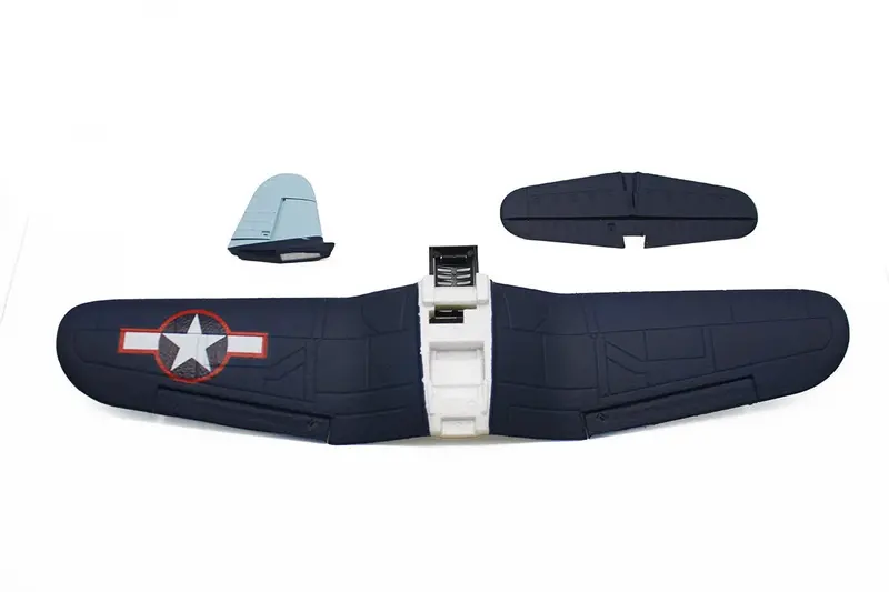 Rage R/C - Painted Main Wing And Tail Set; F4u Bl 1