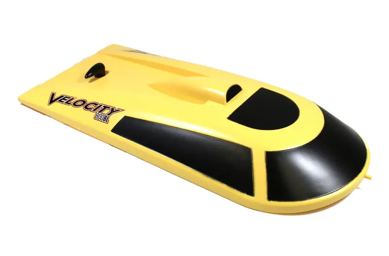 Rage R/C - Painted Replacement Canopy, Yellow; Velocity 800 Bl 1