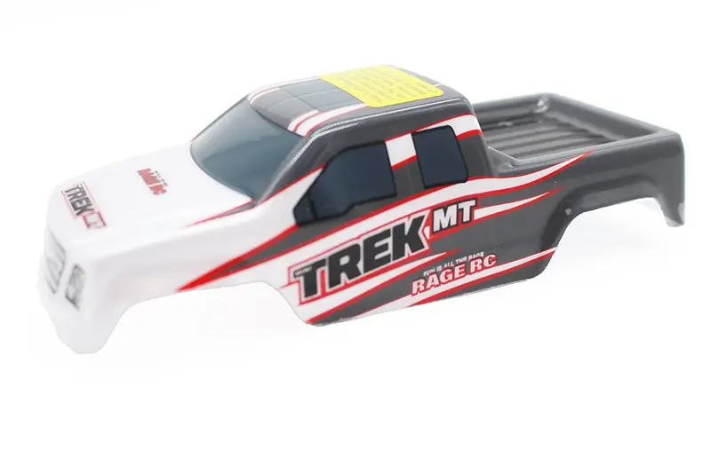 Rage R/C - Printed Body (Gray); Mini Trek Mt 1