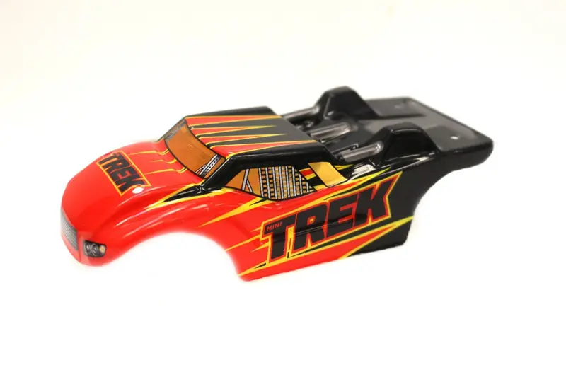 Rage R/C - Printed Body (Red); Mini Trek 1