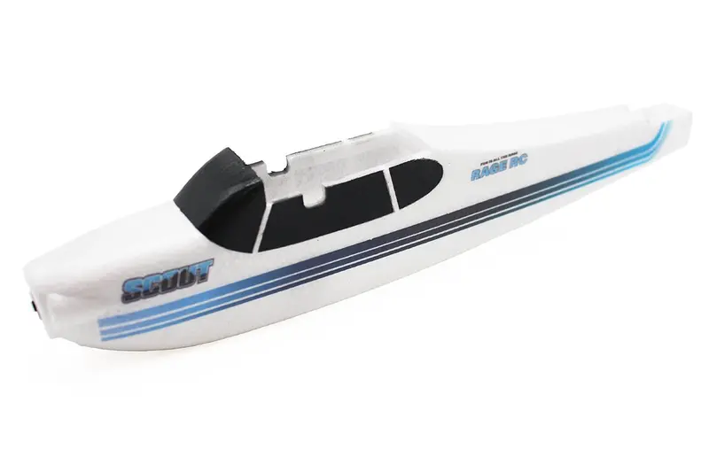 Rage R/C - Printed Fuselage With Motor; Scout 1