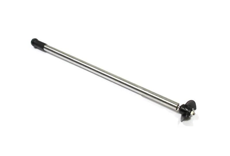 Rage R/C - Propeller W/Driveshaft; Black Marlin Mx 1