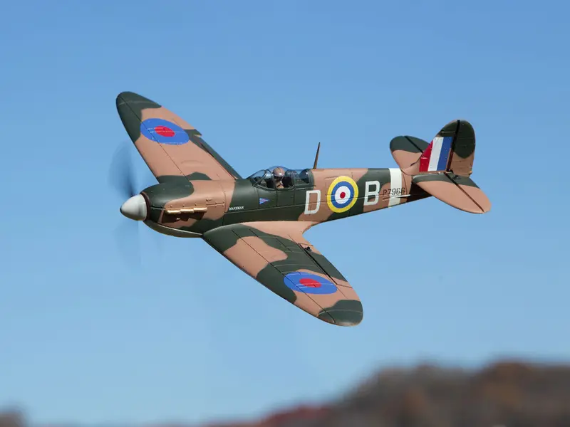Rage R/C - Raf Spitfire Bl 500Mm Rfrt (Ready-For-Rage-Transmitter) Warbird With Pass System 1