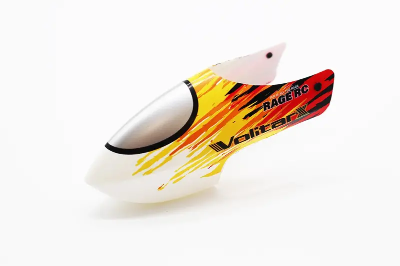 Rage R/C - Red Replacement Canopy; Volitar X 1