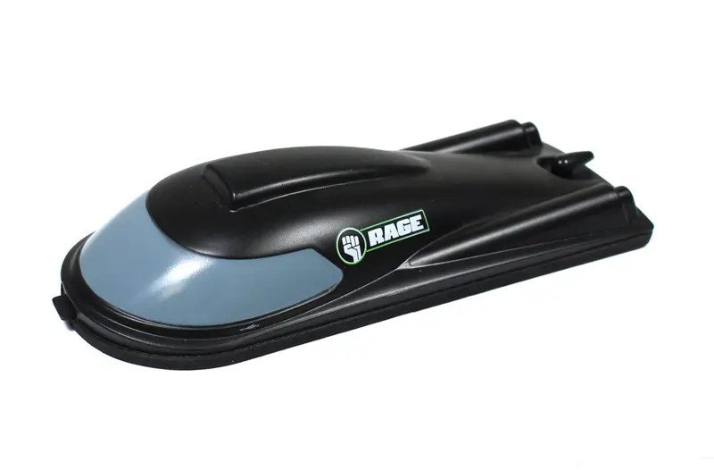 Rage R/C - Replacement Canopy & Latch; Black Marlin Mx 1