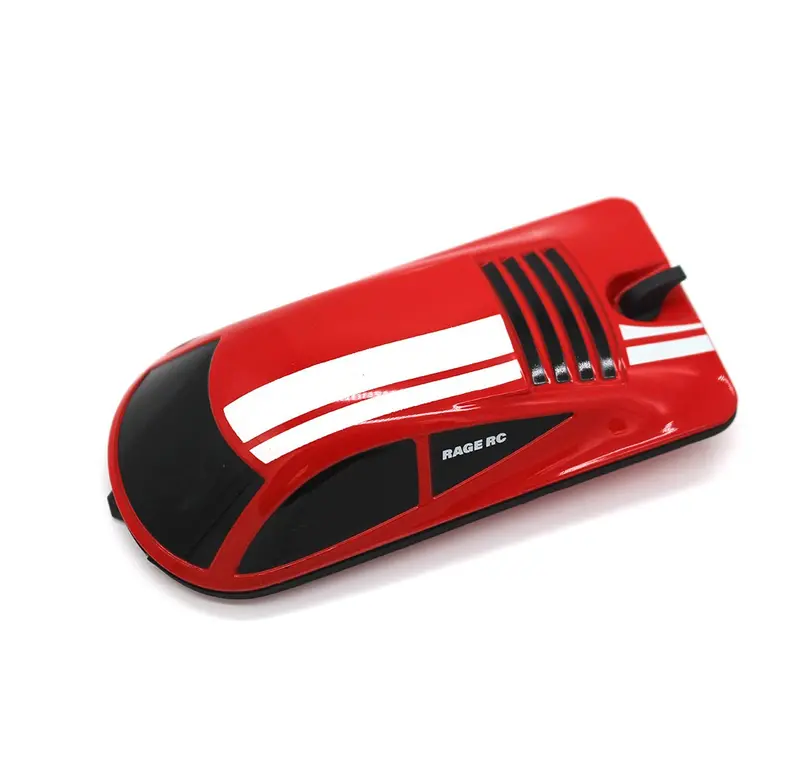 Rage R/C - Replacement Canopy & Latch; Lightwave, Red 1