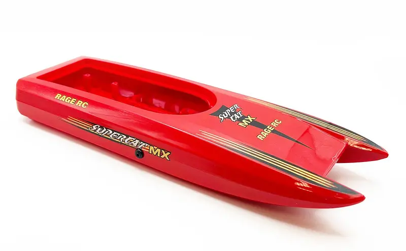 Rage R/C - Replacement Hull With Decals; Supercat Mx 1