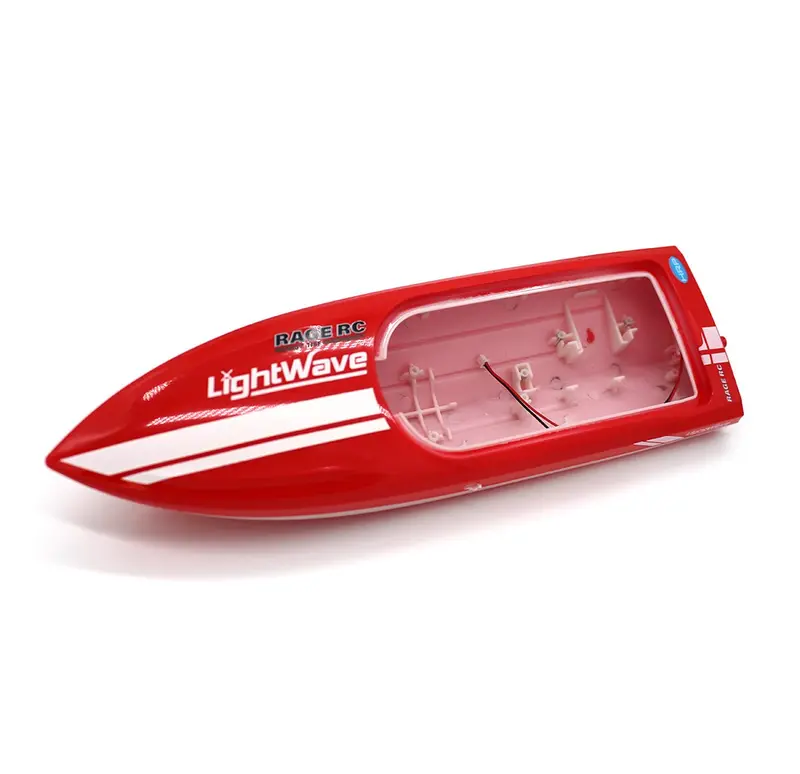 Rage R/C - Replacement Printed Hull; Lightwave, Red 1