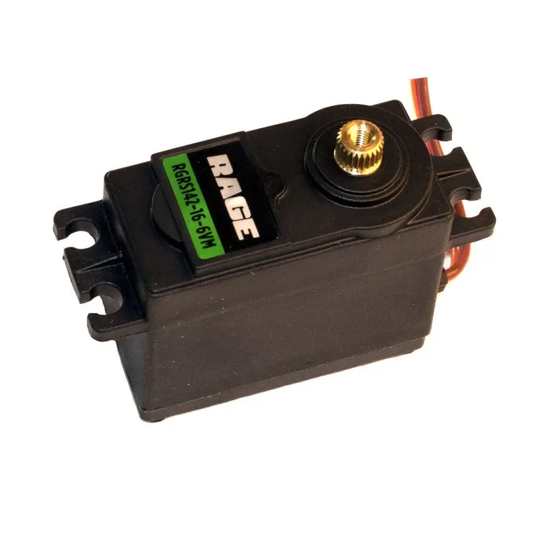 Rage R/C - Standard Size Metal Gear Analog Servo, Torque/Speed@6V 142/.16 1