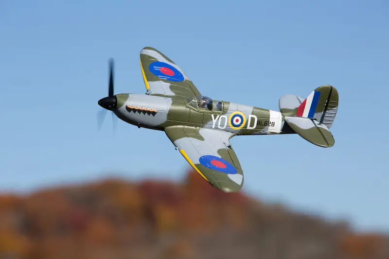 Rage R/C - Supermarine Spitfire Micro Rtf Airplane With Pass (Pilot Assist Stability Software) System 2