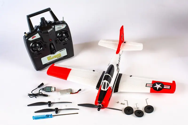 Rage R/C - T-28 Micro Rtf Airplane W/Pass 1