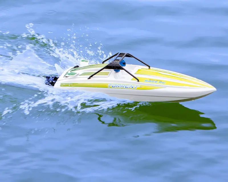 Rage R/C - Torrent 450Bl Rtr Jet Boat, Green 1