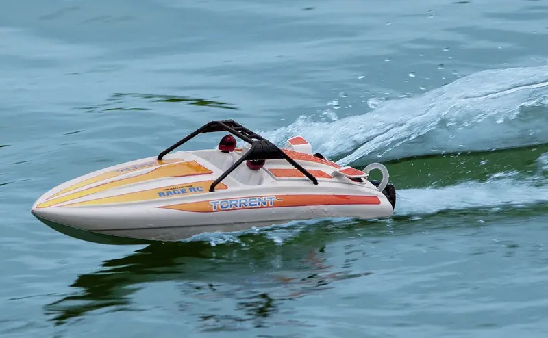 Rage R/C - Torrent 450Bl Rtr Jet Boat, Red 1