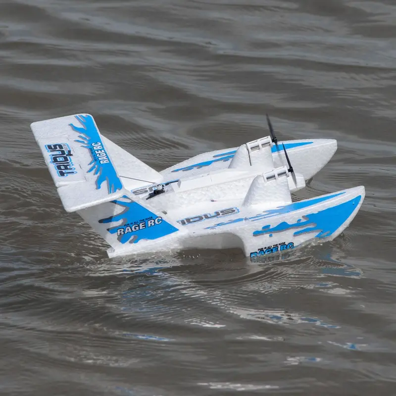Rage R/C - Tribus 250 Electric Powered Rtf Amphibious Aircraft; Blue 1