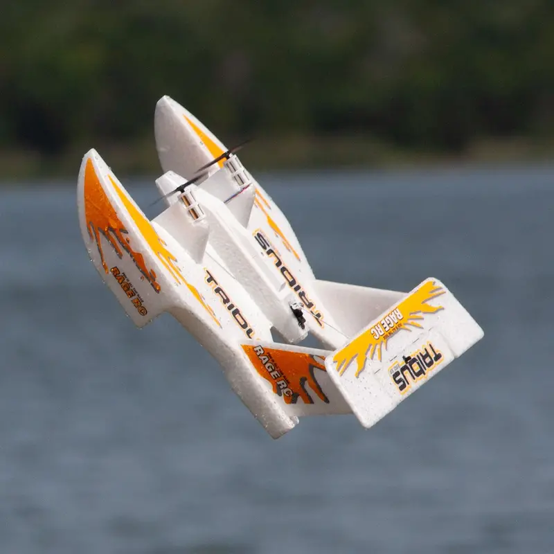 Rage R/C - Tribus 250 Electric Powered Rtf Amphibious Aircraft; Orange 1